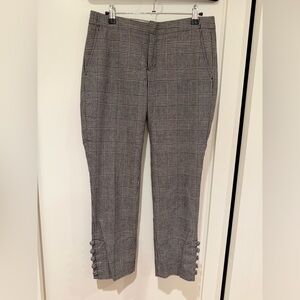 Women’s sz 0 Banana Republic Plaid Dress Pants